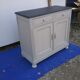 Vintage grey buffet