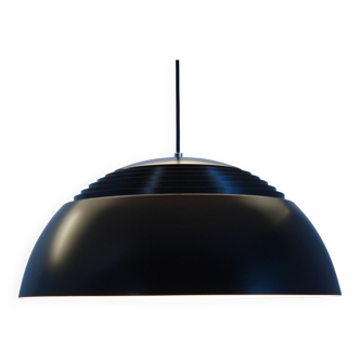 AJ Royal hanging lamp in black by Arne Jacobsen for Louis Poulsen, 1970s