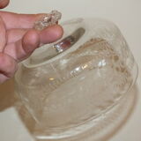 Antique crystal cheese bell