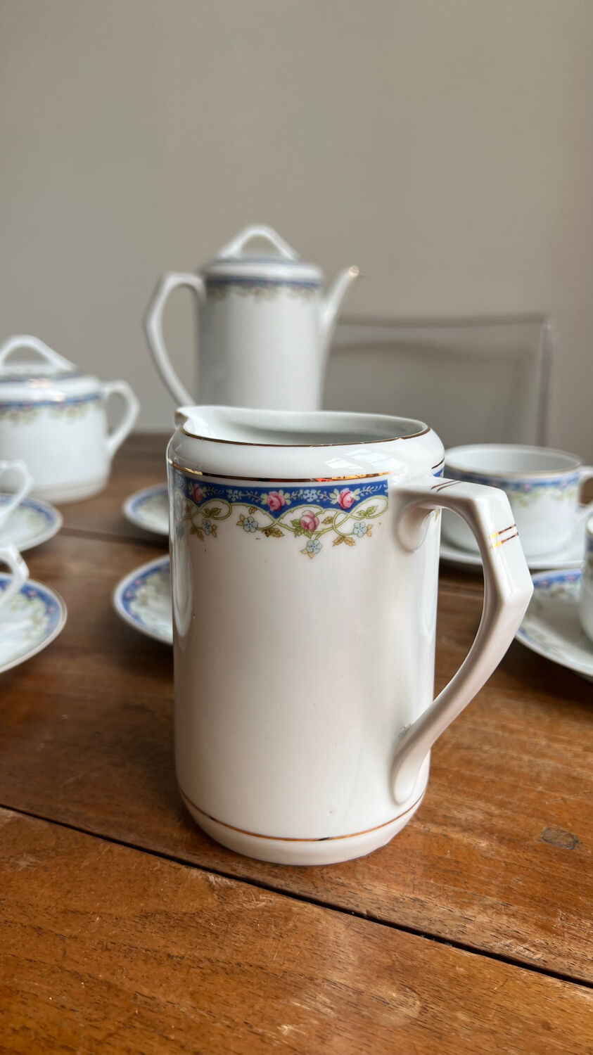 Ancient coffee service – Czechoslovakia, EPIAG Aich, 1920s