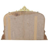 Victorian gilded overmantel mirror 95x131cm