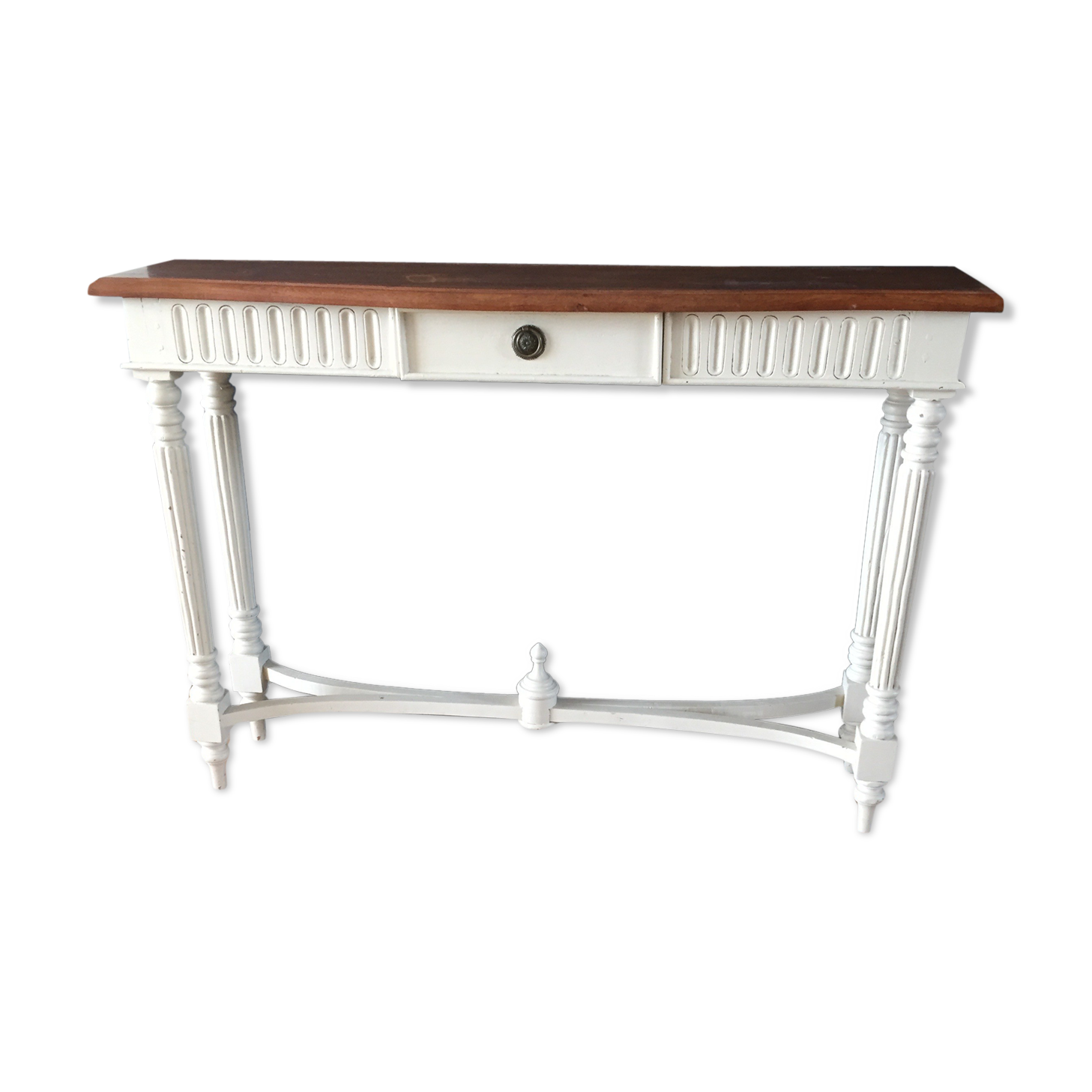 Teak console