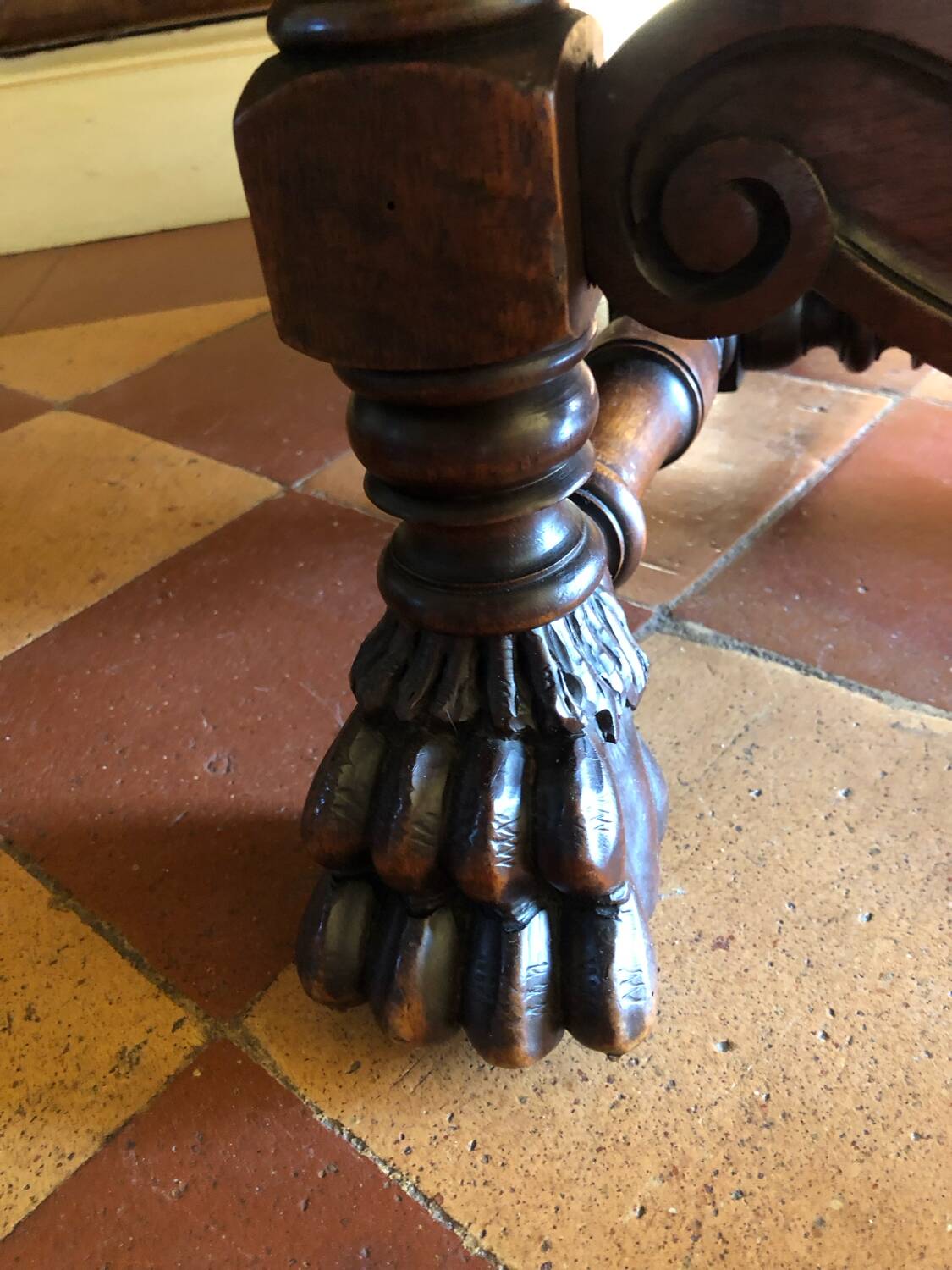 Paire de fauteuils 1900