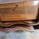 Vintage curved slope secretary