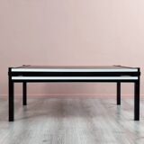 Table basse extensible cubiste, années 1980
