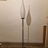 Lampadaire vintage opaline 1960