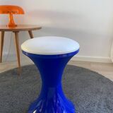 Tabouret tam tam bleu vintage