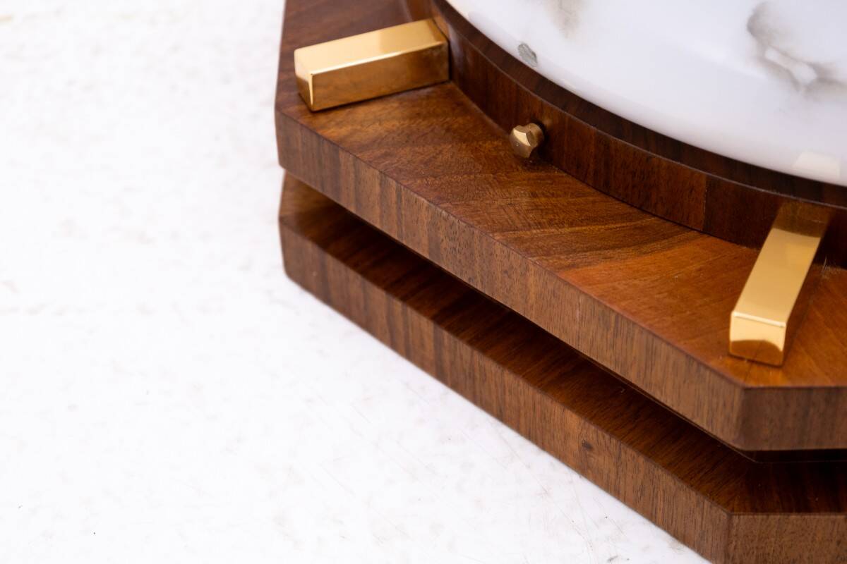 Art Deco lamp/ceiling, Poland, 1950s.