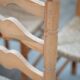 Rustic Friulian chairs with turned legs, set of 12, 1980-1990