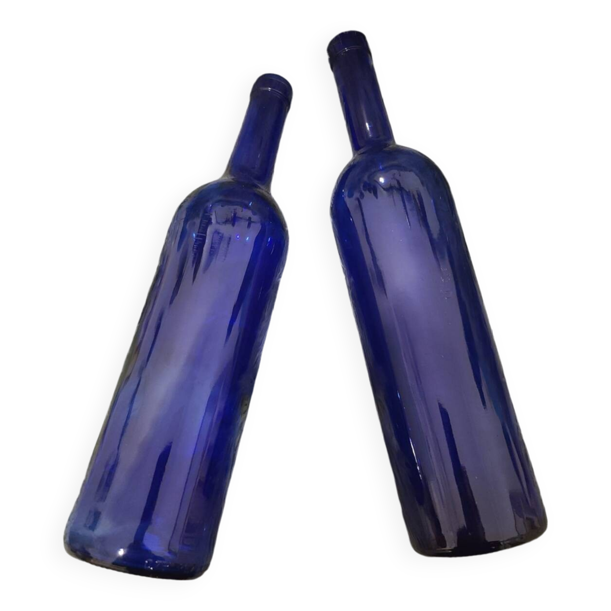 Cobalt Blue Glass Bottle