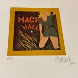 Original silkscreen printed signed 1977.