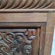 Ancien coffre en bois sculpté oriental