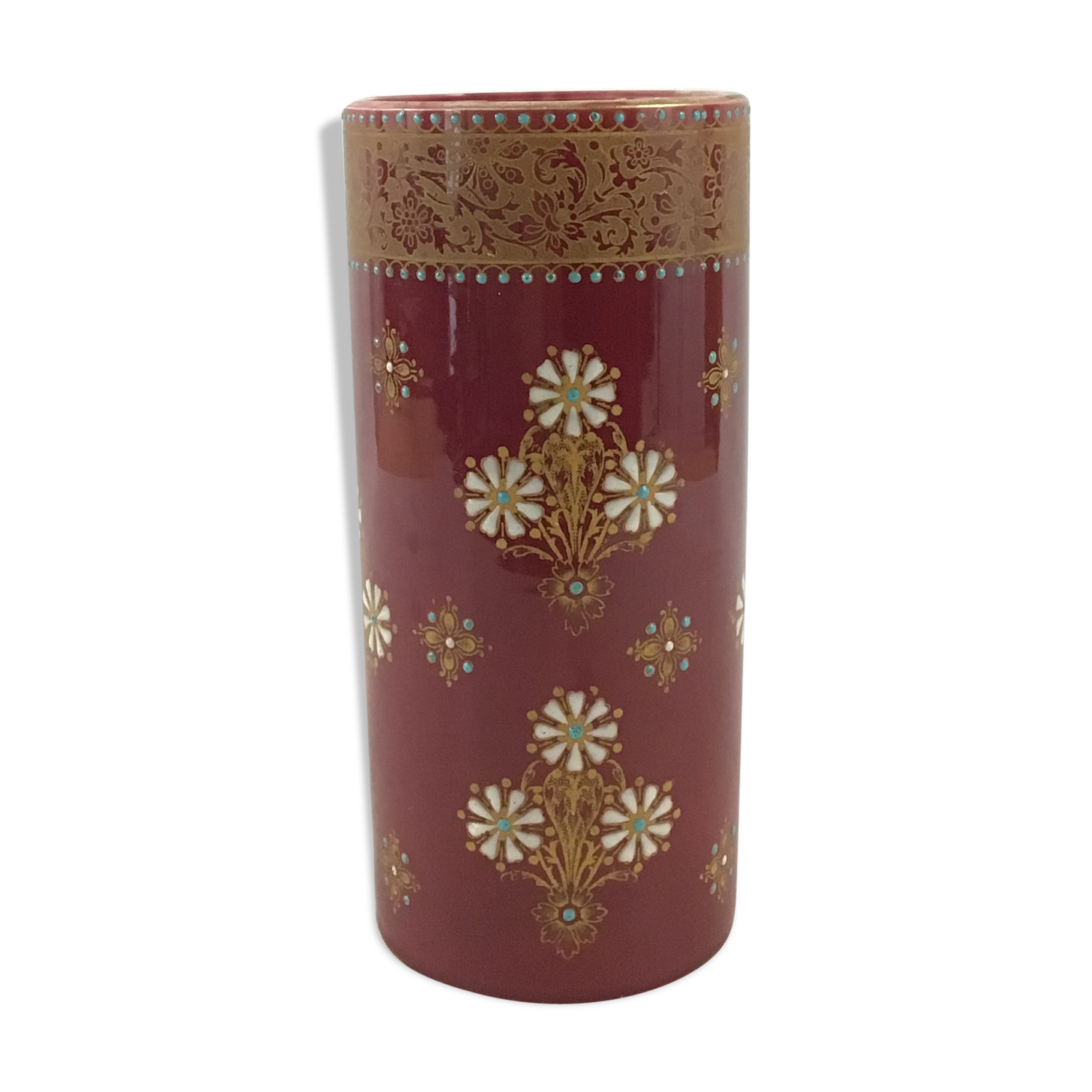 Vase roll Boch Brothers Keramis