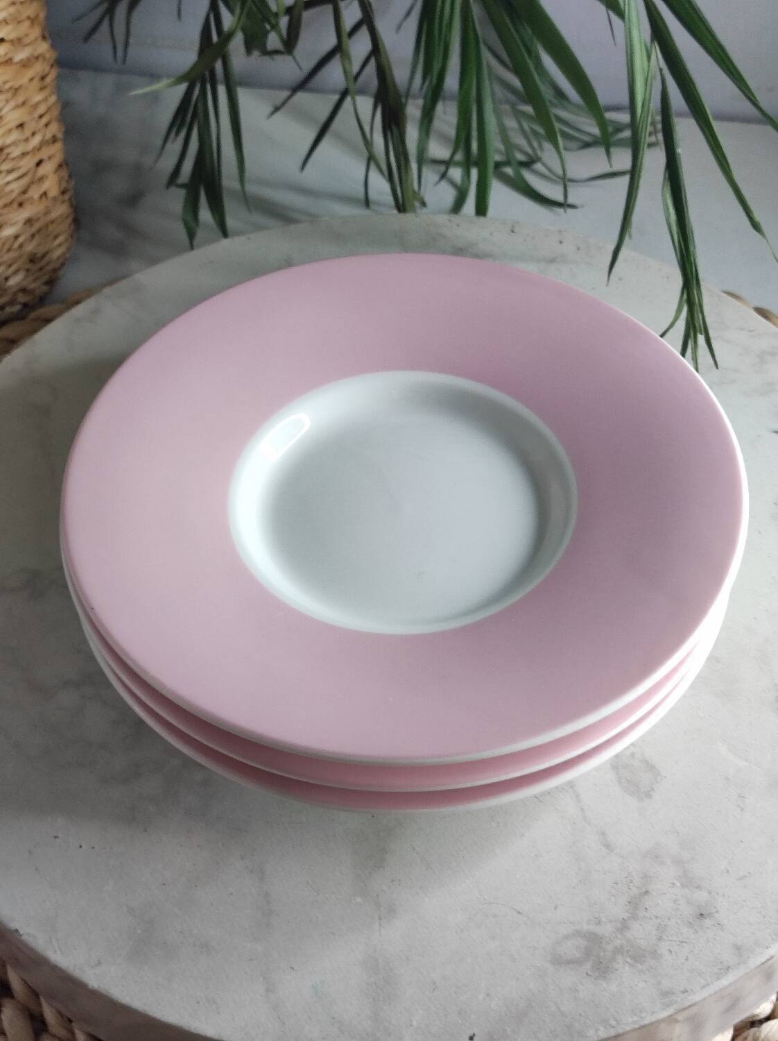 Pink coffee set 6