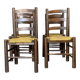 6 chaises brutalistes de Georges Robert, 1960