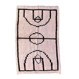 White Marmoucha Moroccan rug - 200 x 148 cm