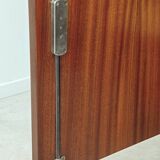 4-door sideboard in light beige and German wood from the 60s