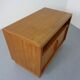 Small Teak Tambour Media Sideboard from Dyrlund, 1970s