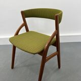 Scandinavian teak  chairs, set of 3, 1970 s