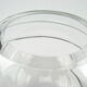 Crystal ball vase, spiral cut
