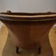 Fauteuil crapaud chocolat