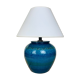 Lamp Aldo Londi Rimini, blue ceramic