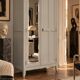 Armoire parisienne art déco rénovée miroir biseauté