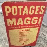 Shelf, maggi "his famous soups"