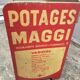 Shelf, maggi "his famous soups"
