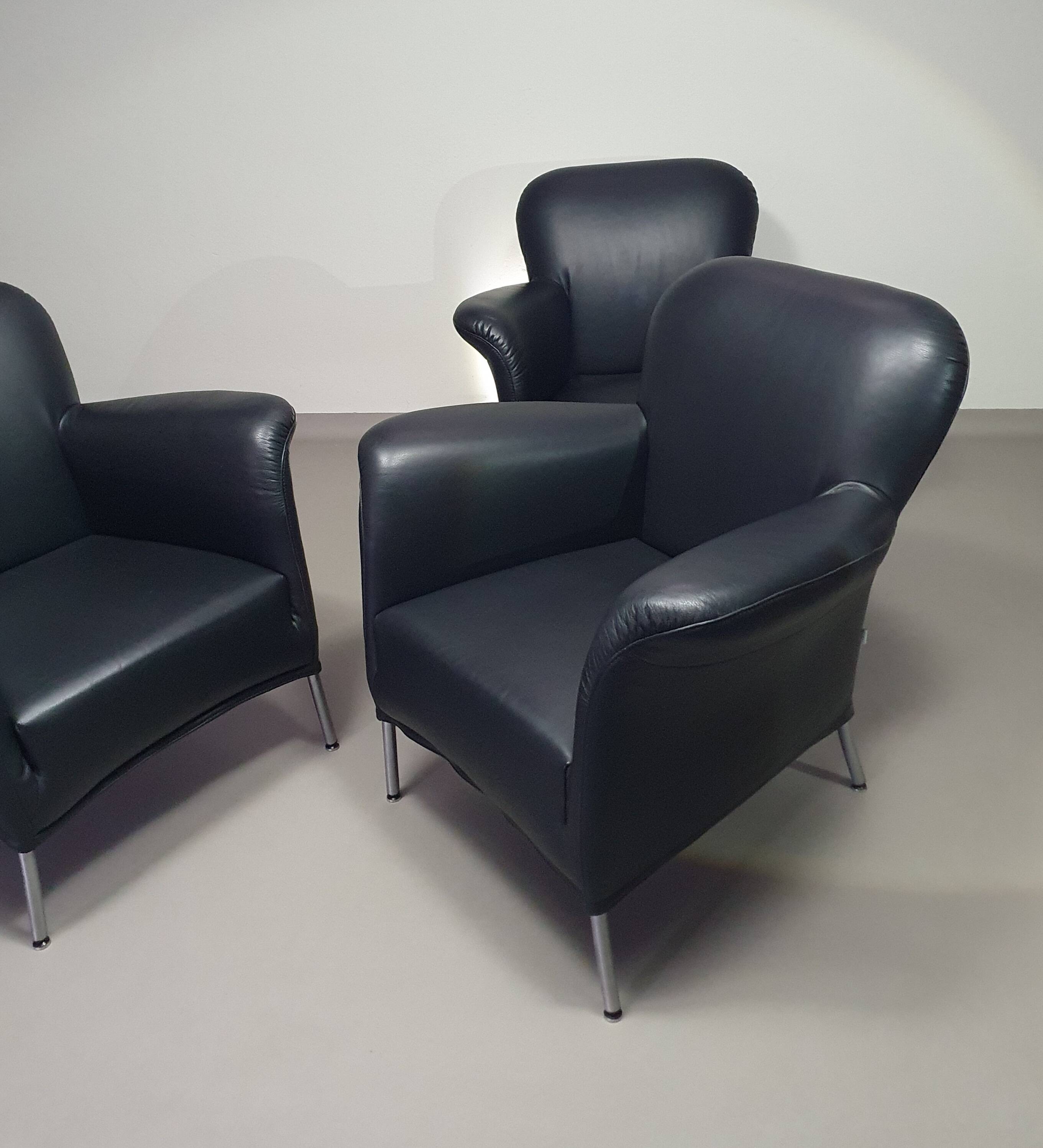 3 armchairs model Turn, Bert Plantagie
