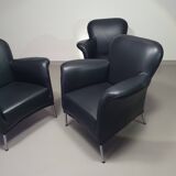 3 armchairs model Turn, Bert Plantagie