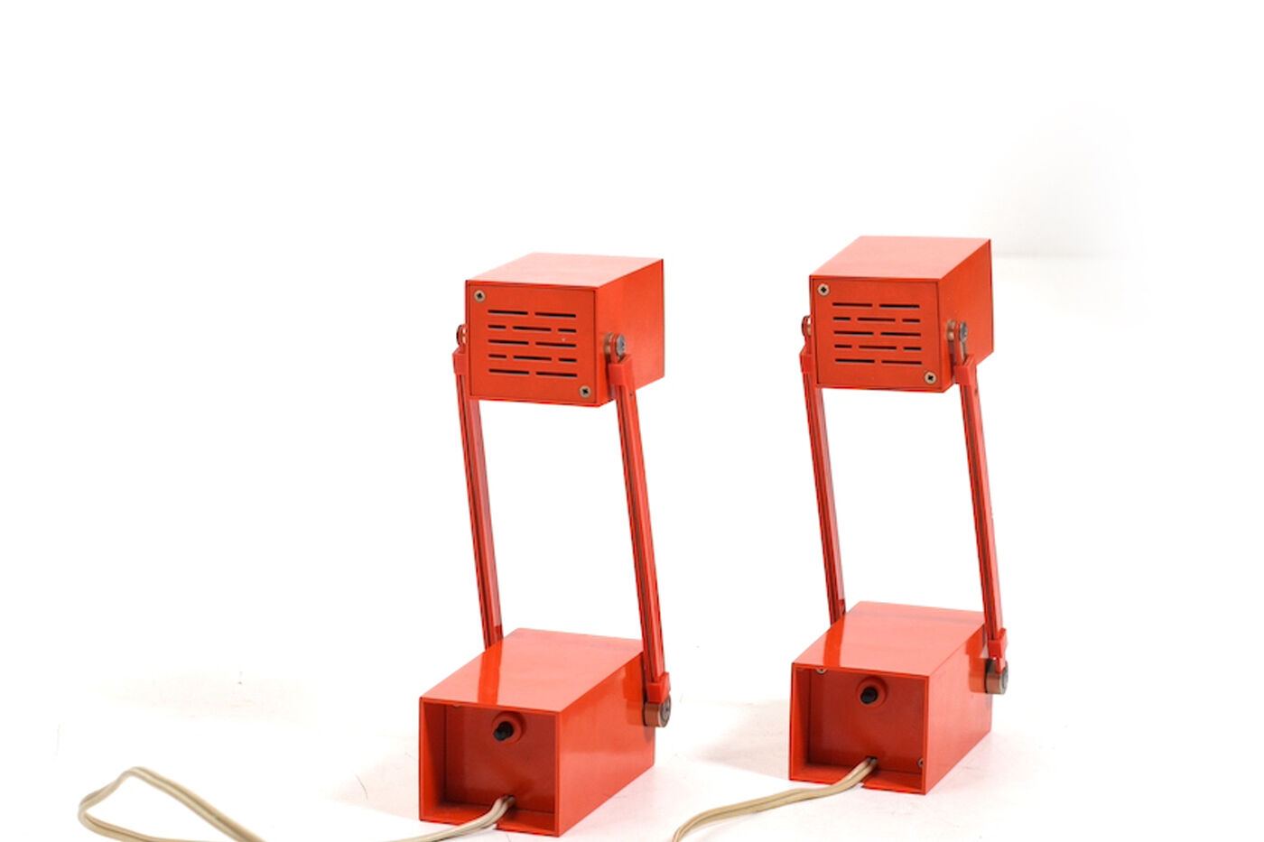 2 table lamps by bent gantzel-boysen 1960s