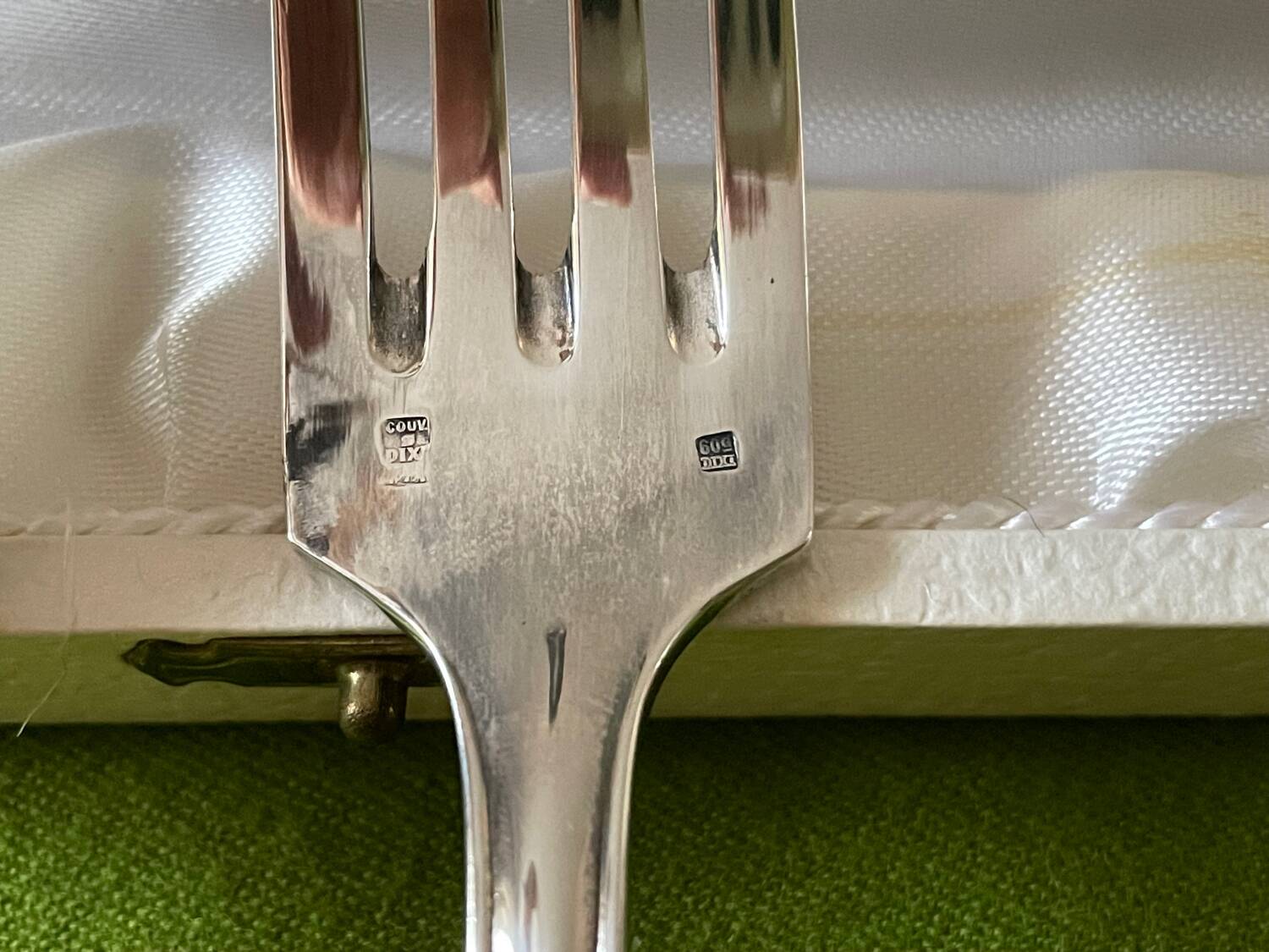 Silver-plated metal cutlery DIXI