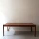 Large Scandinavian teak coffee table M.Olesen, Denmark 1970