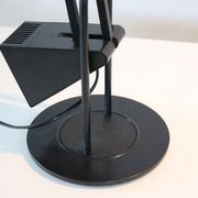 Black Metal Postmodern Table Lamp By Fridolin Naef For Luxo, 1980s