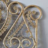 Rattan headboard