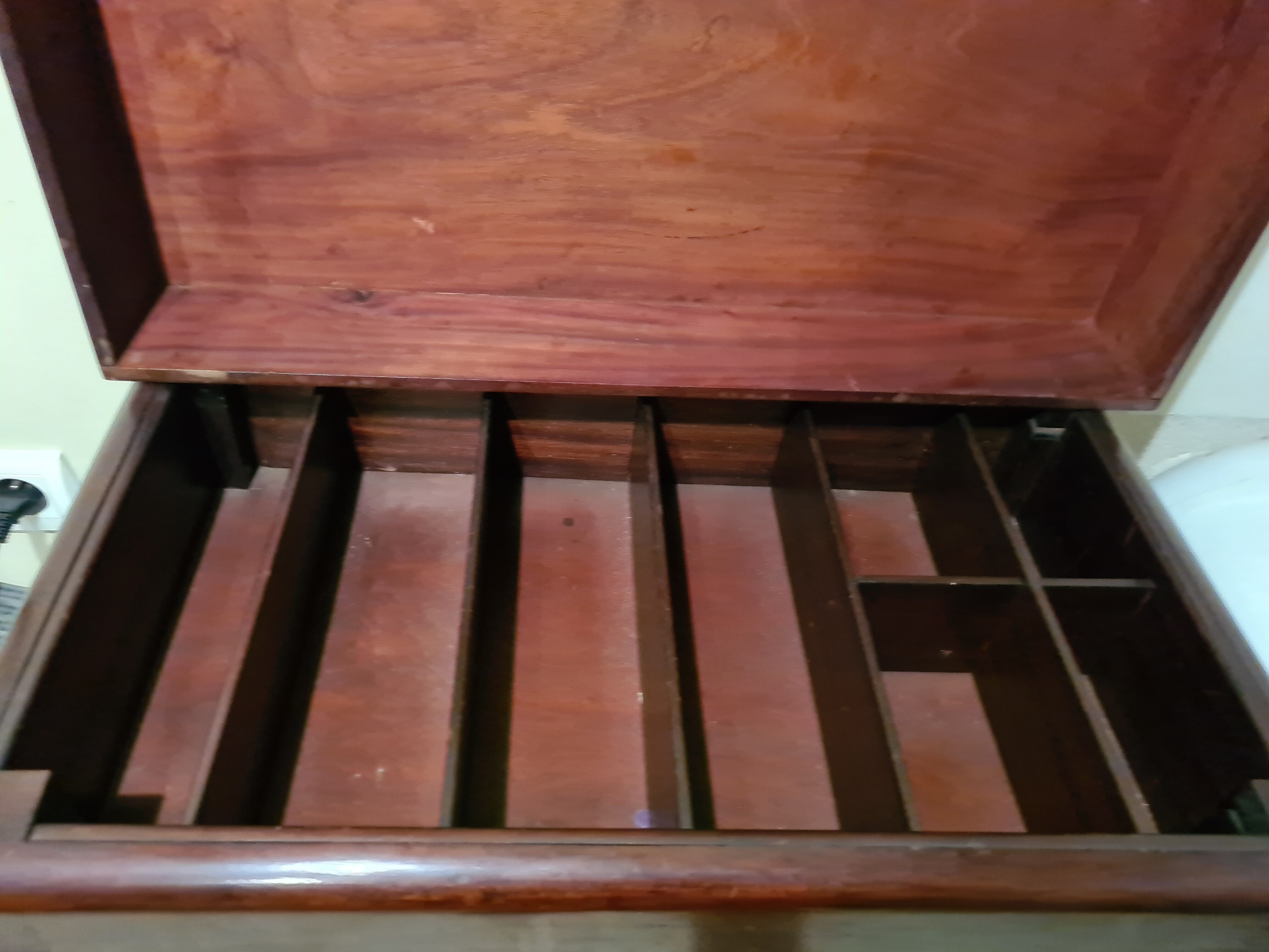 Coffee table with small storage