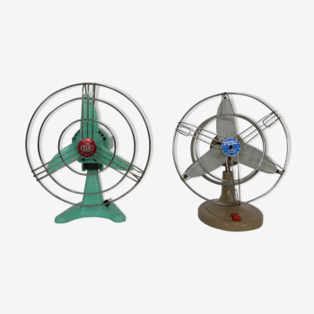 Deux ventilateurs vintage