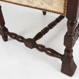 19th Century Renaissance carved oak Throne Armchair, France 1850s