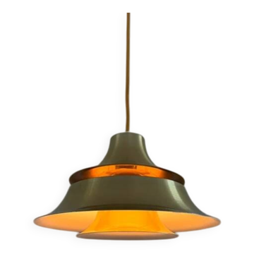 Vintage Danish gold pendant - Golden design lamp