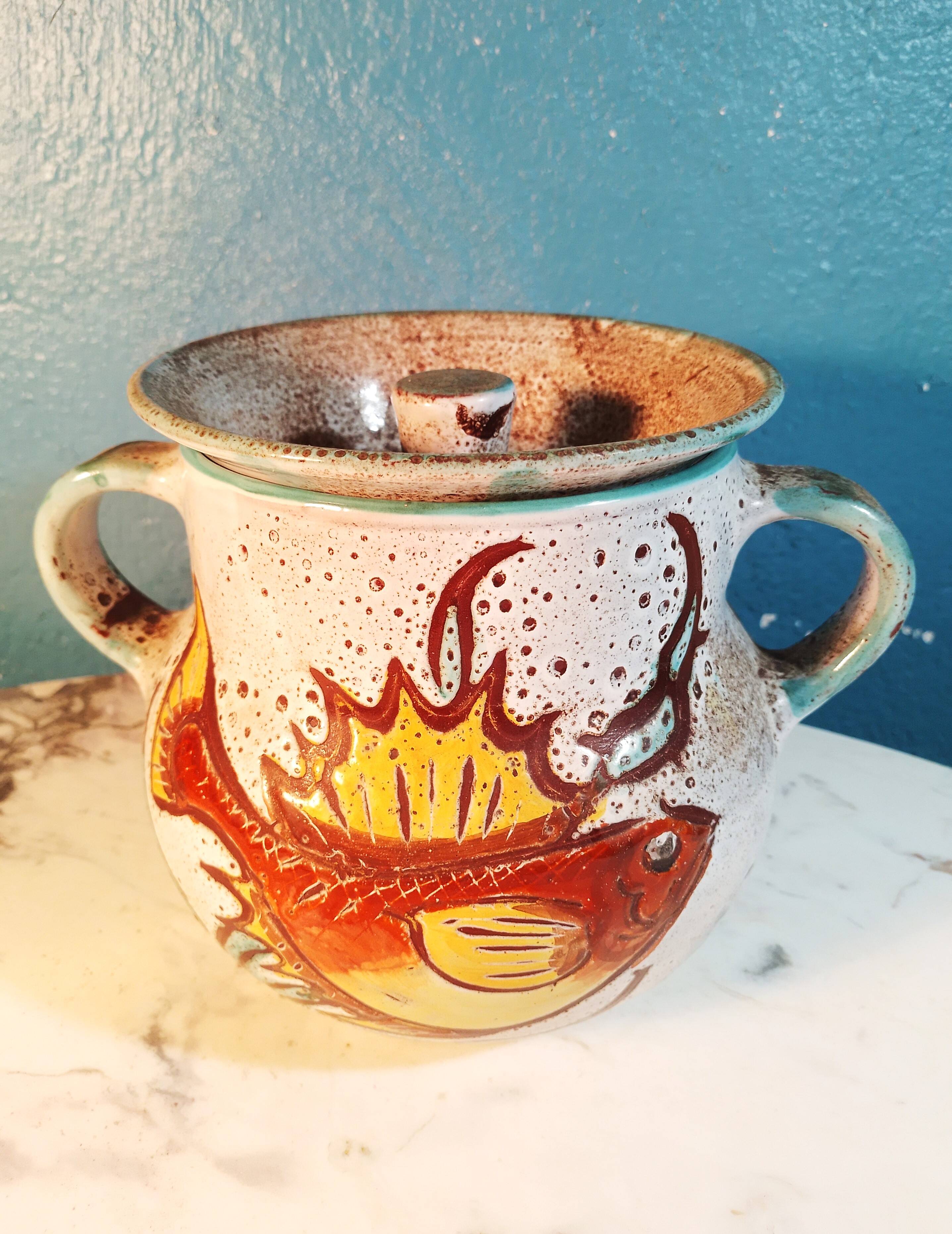 Vallauris soup tureen 1960s