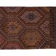 Vintage Turkish hallway rug 88x288 cm