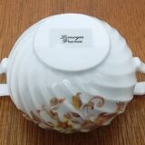 Limoges earthenware sugar bowl