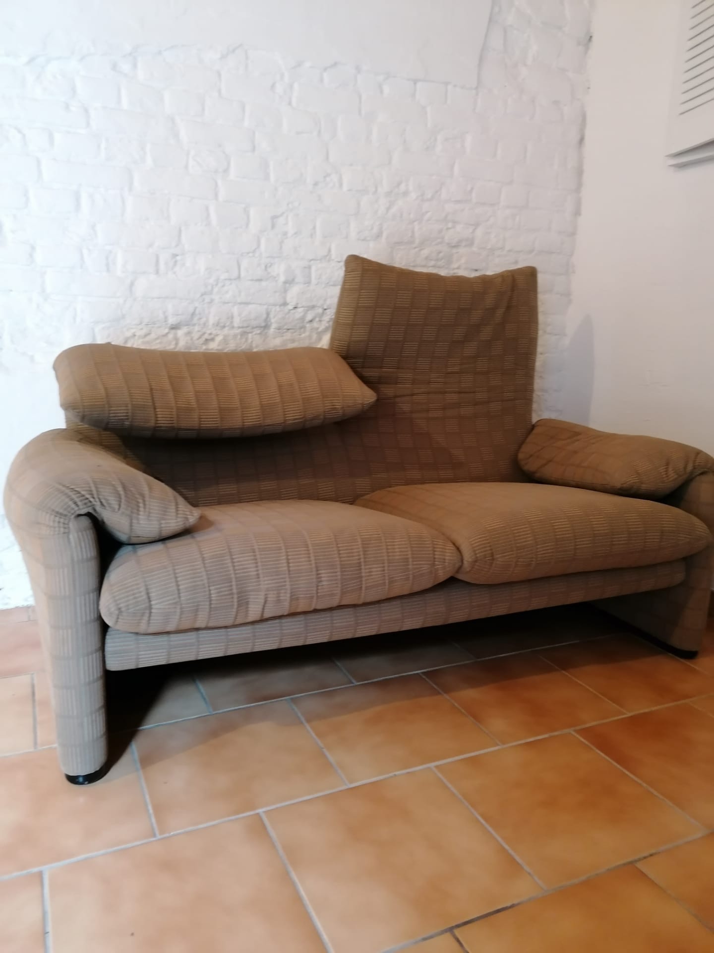 Canapé Maralunga par Vico Magistretti pour Cassina, 1970