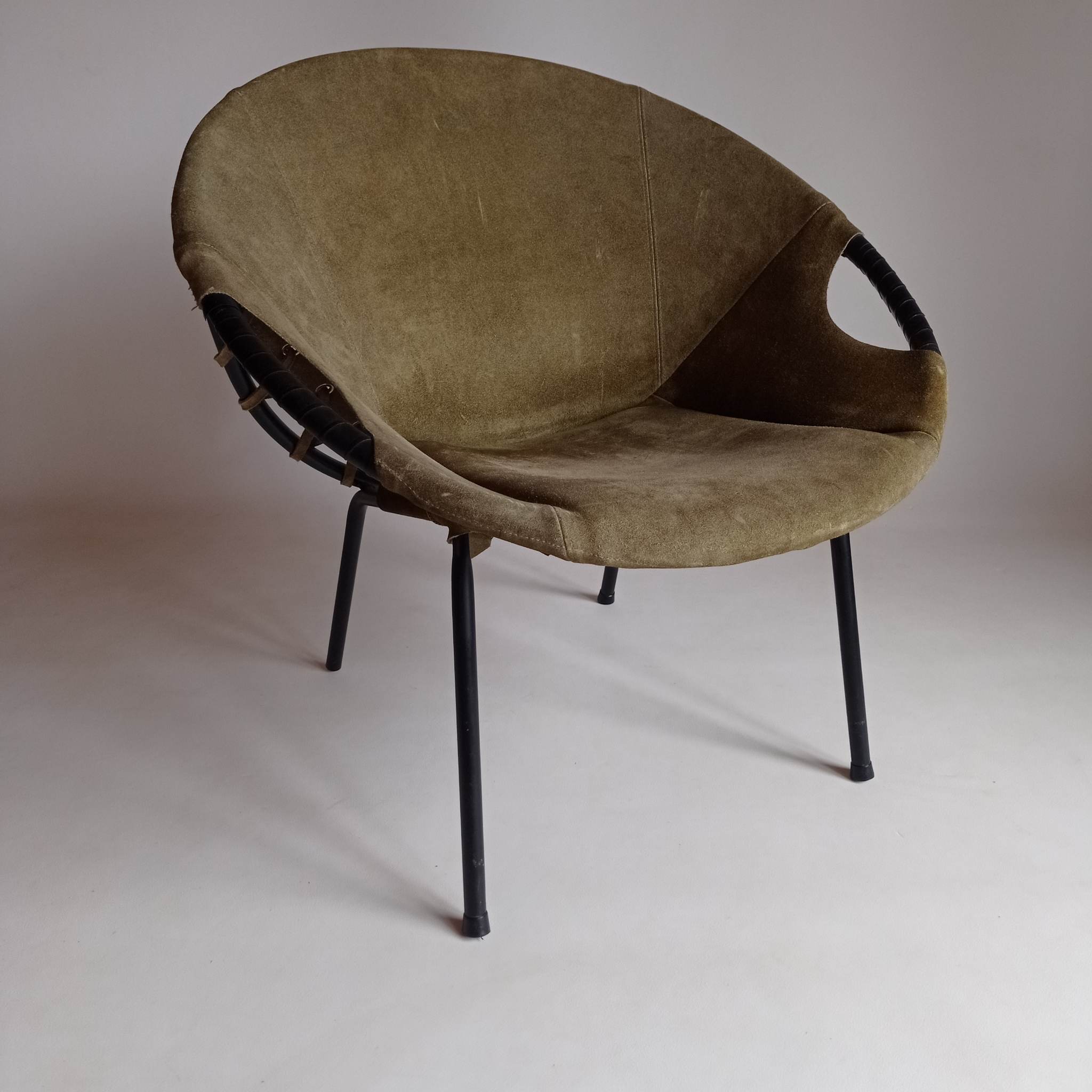 Designer Lusch & Co balloon chair from the 60s