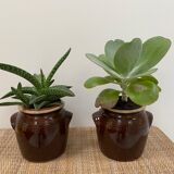 Old Gers candied sandstone pot