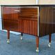 Vintage 70s TV console bar