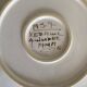 Hand-painted dessert plates Keraluc Quimper Brittany