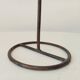 Vintage brutalist chandelier in wrought iron