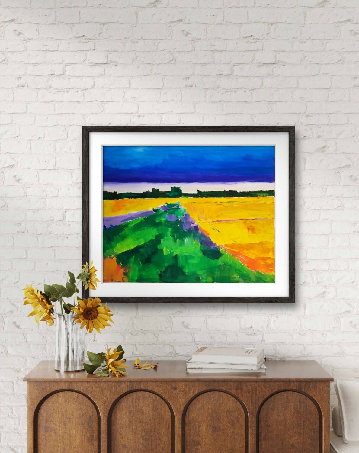Modern Provence landscape painting